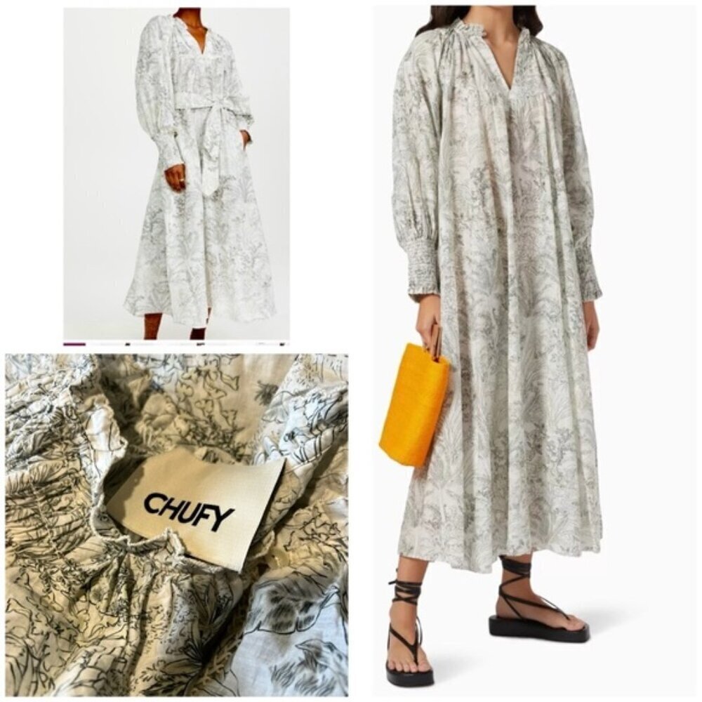 CHUFY Bianca Maxi Dress. Sz M/L